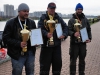 Победитель и призеры в личном зачете на соревнованиях Осенний Кубок Русфишинга 2013