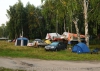Палаточный лагерь на соревнованиях Чемпионат Москвы 2013