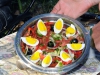 Овощной салат с каперсами приготовил Илья